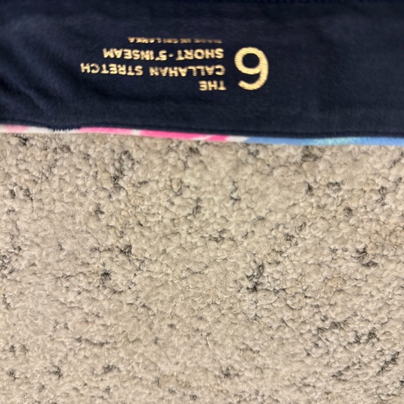 Lilly Pulitzer size 6 EUC Pink and Blue Shorts shorts muted bright - Picture 7 of 14